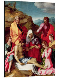 Magnettafel Pietà mit Heiligen, 1523