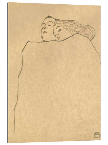 Gallery print Sleeping Couple, 1909