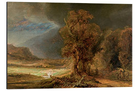 Aluminium print Landscape with the Good Samaritan, 1638