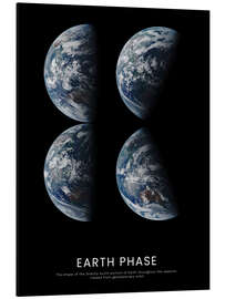 Cuadro de aluminio Earth Phase