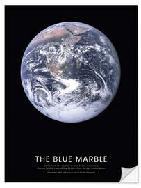 Wall sticker The Blue Marble - Apollo 17