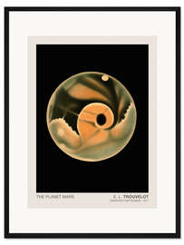 Gerahmter Kunstdruck Der Planet Mars