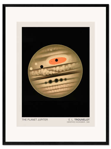 Framed art print The Planet Jupiter