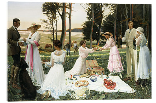 Akrylbilde The Afternoon Picnic, 1919