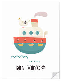 Vinilo para la pared Bon Voyage - Baby Nursery