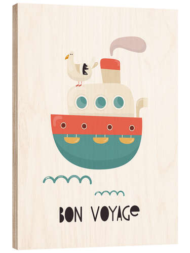 Puutaulu Bon Voyage - Baby Nursery