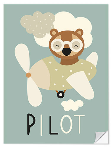 Vinilo para la pared Pilot - Nordic Nursery