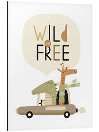 Magnettafel Wild and Free - Nordic Nursery