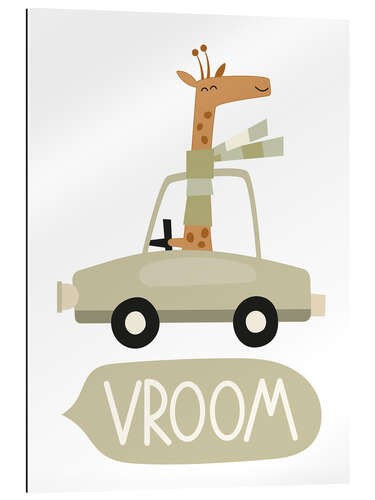 Gallery print Baby Giraffe Vroom