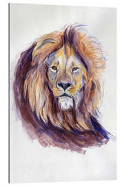 Galleriataulu Watercolour Lion