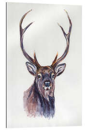 Gallery print Watercolour Deer