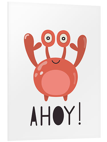 PVC print Ahoy Crab - Baby Nursery