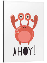 Magnettafel Ahoy Crab - Baby Nursery