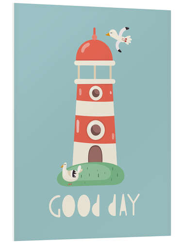 Cuadro de PVC Good Day Lighthouse - Baby Nursery