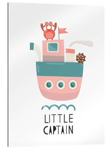 Cuadro de plexi-alu Little Captain - Baby Nursery