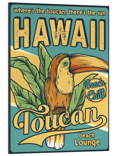 Gallery Print Hawaii Toucan Beach Lounge