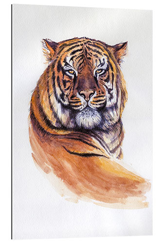 Galleritryk Watercolour Tiger