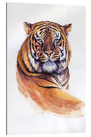 Galleritryk Watercolour Tiger