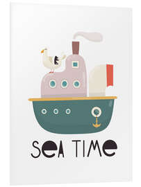 Foam board print Sea Time - Baby Nursery