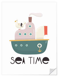 Vinilo para la pared Sea Time - Baby Nursery