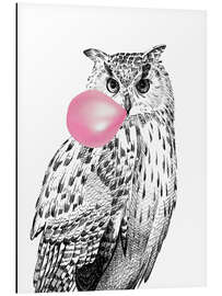 Magnettafel Bubblegum Owl