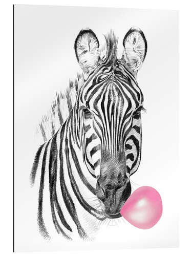 Gallery print Bubblegum Zebra