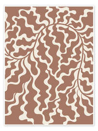 Poster Mocha Mousse Plant