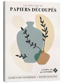 Canvas print Papiers Découpés I