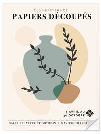 Wall sticker Papiers Découpés I