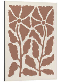 Magnettafel Viva Magenta Flowers II