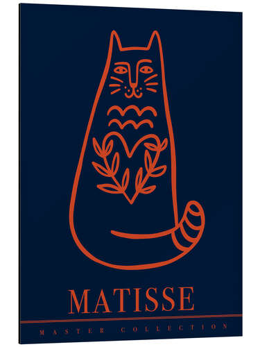 Alubild Matisse Cat