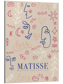 Aluminiumsbilde Love Matisse I