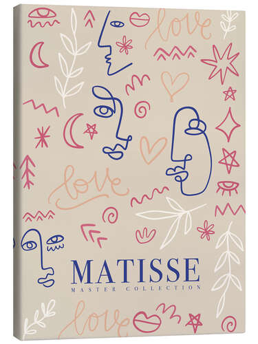 Lienzo Love Matisse I