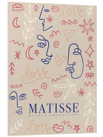 Stampa su PVC Love Matisse I