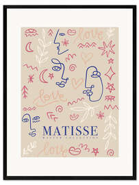 Ingelijste kunstdruk Love Matisse I