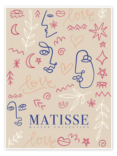 Poster Love Matisse I