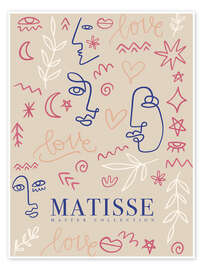 Poster Love Matisse I