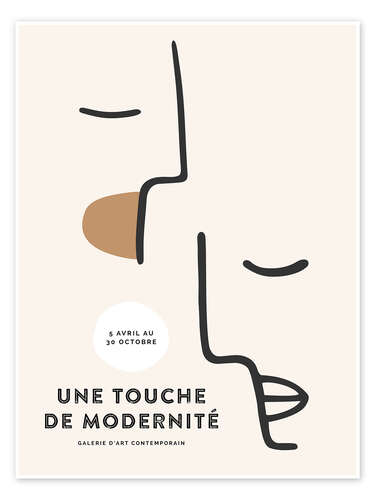 Plakat Und Touche De Modernité