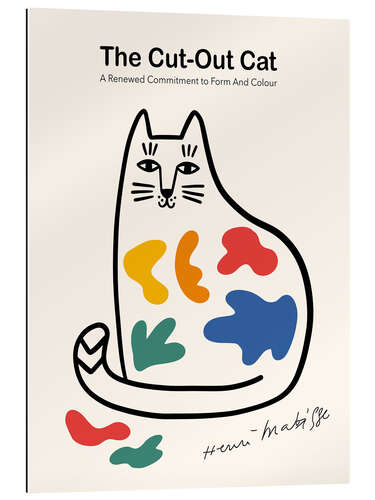 Gallery print The Cut-Out Cat