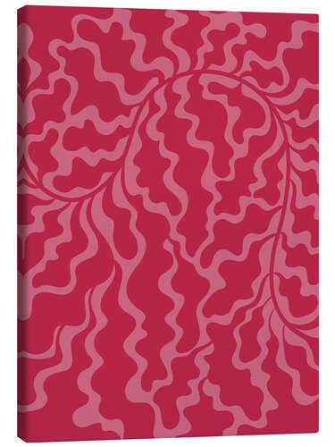 Canvas print Viva Magenta Pure Joy I