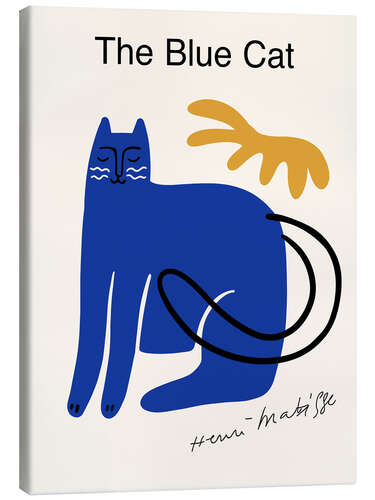 Leinwandbild The Blue Cat, Matisse