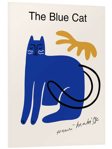 Tableau en PVC The Blue Cat, Matisse