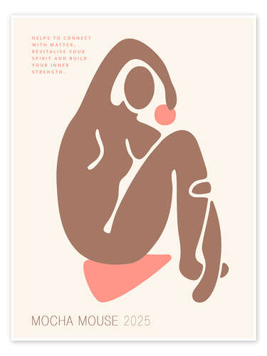 Poster Mocha Mousse Motivation