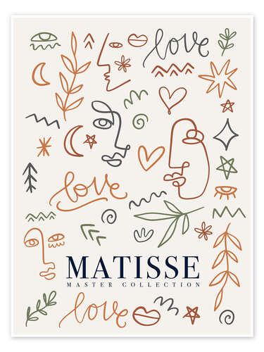 Poster Love Matisse II