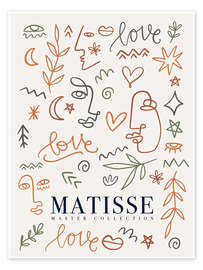 Poster Love Matisse II