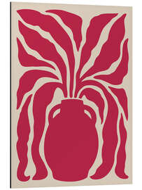 Magnettafel Viva Magenta Simple Vase