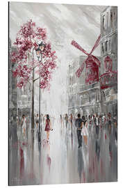 Magnettafel Pariser Straßenbild