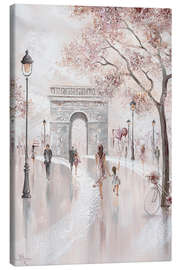 Canvas-taulu  Blissful Paris - Isabella Karolewicz