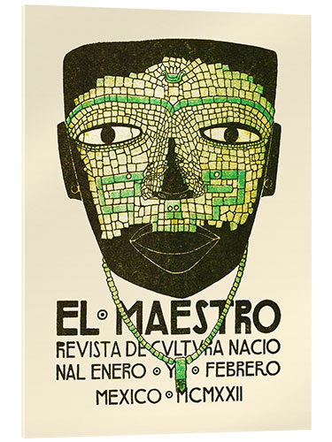 Akrylbillede El Maestro Magazine Cover IV
