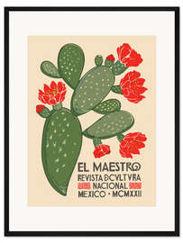 Gerahmter Kunstdruck El Maestro Magazine Cover II